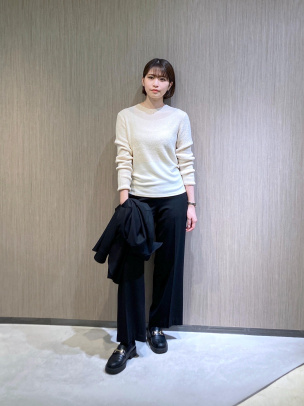 Light Saxony 2 Wide Pull On N | WOMEN（レディース）｜Theory 公式