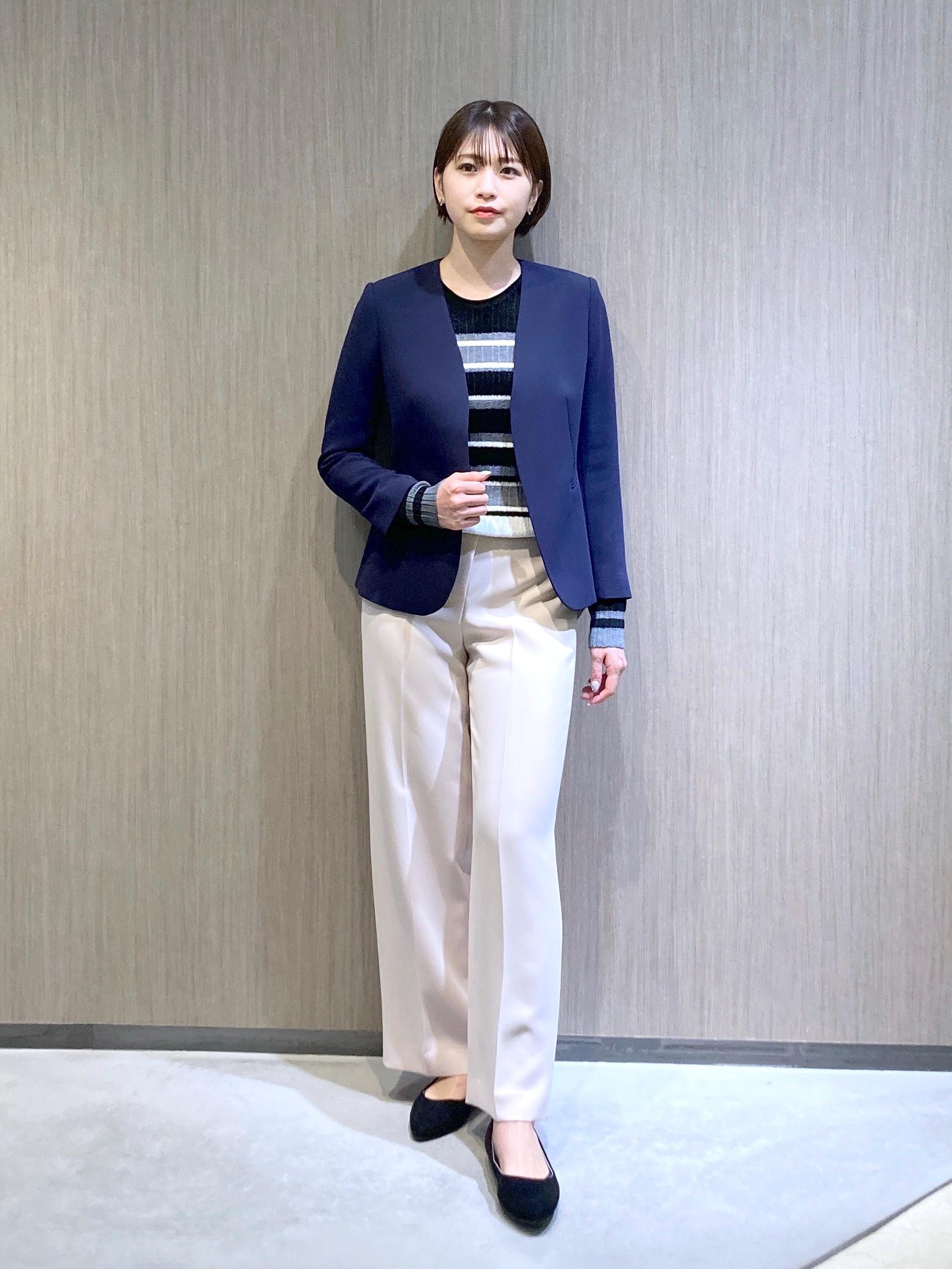 超人気 パンツスーツ セオリー Theory フレアパンツ ビジネス 1B スーツ・フォーマル・ドレス