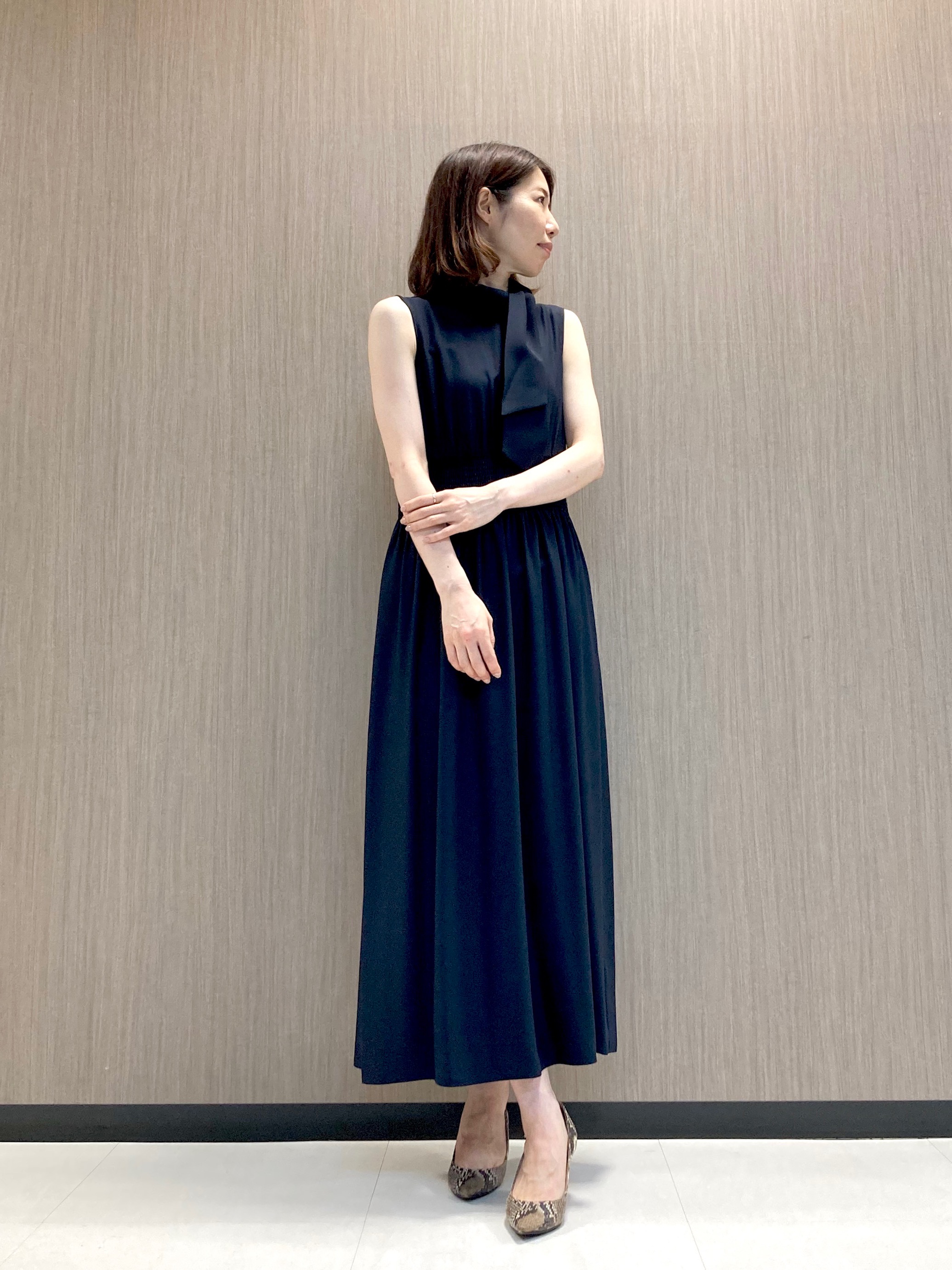 最高級 セオリーリュクス Executive ワンピース 濃紺 LL 定価4万 コーディネート詳細 | StyleHint | Theory（セオリー）公式通販サイト