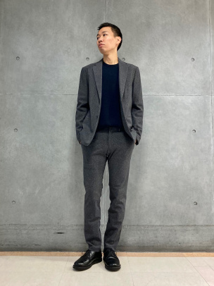 Precision Tweed Clinton W SB A J | MEN | Theory [セオリー] 公式 