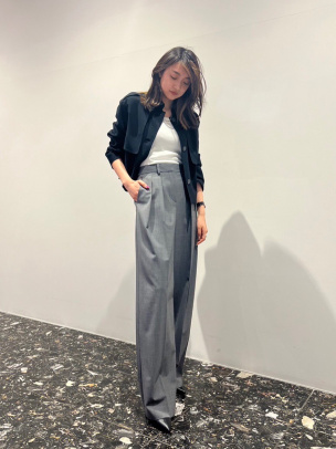 Dry Crepe Crop Trench W | WOMEN（レディース）｜Theory 公式通販サイト