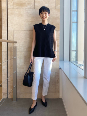 Dry Cotton 2 Mix Stitch Shell | WOMEN（レディース）｜Theory 公式