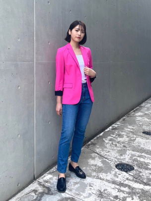 一部店舗限定 Traceable Wool Staple Blazer Bn | WOMEN（レディース）｜Theory 公式通販サイト