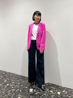 一部店舗限定 Traceable Wool Staple Blazer Bn | WOMEN（レディース）｜Theory 公式通販サイト