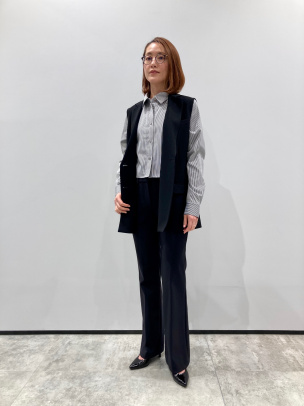 セオリー Dry Crepe Fitted DB Vest www.alberobello.se