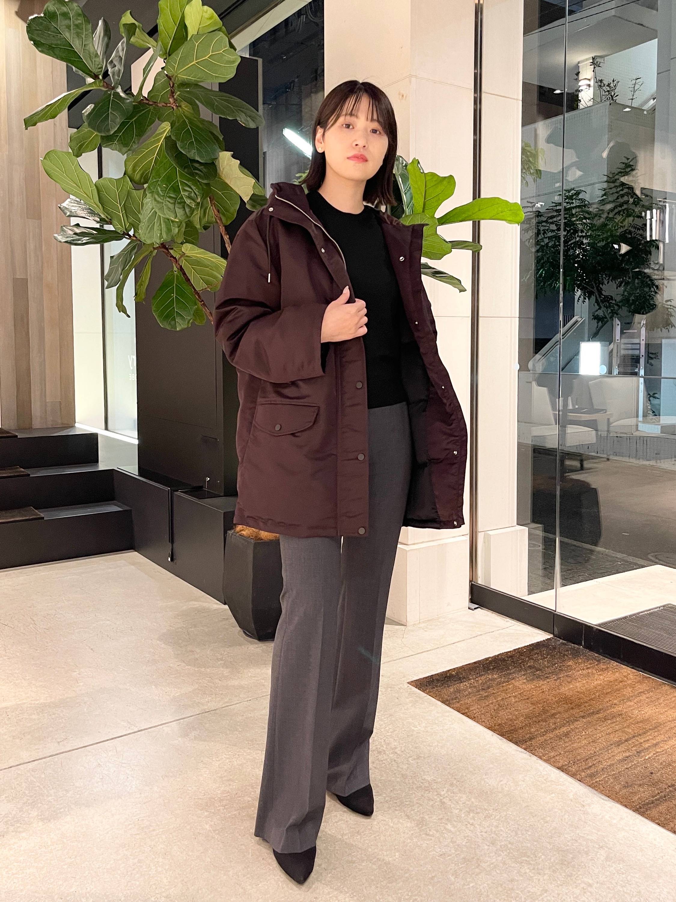 2023AW✨セオリー Aero Nylon ST Parka P AERO NYLON ST PARKA P Theory Luxe 2023