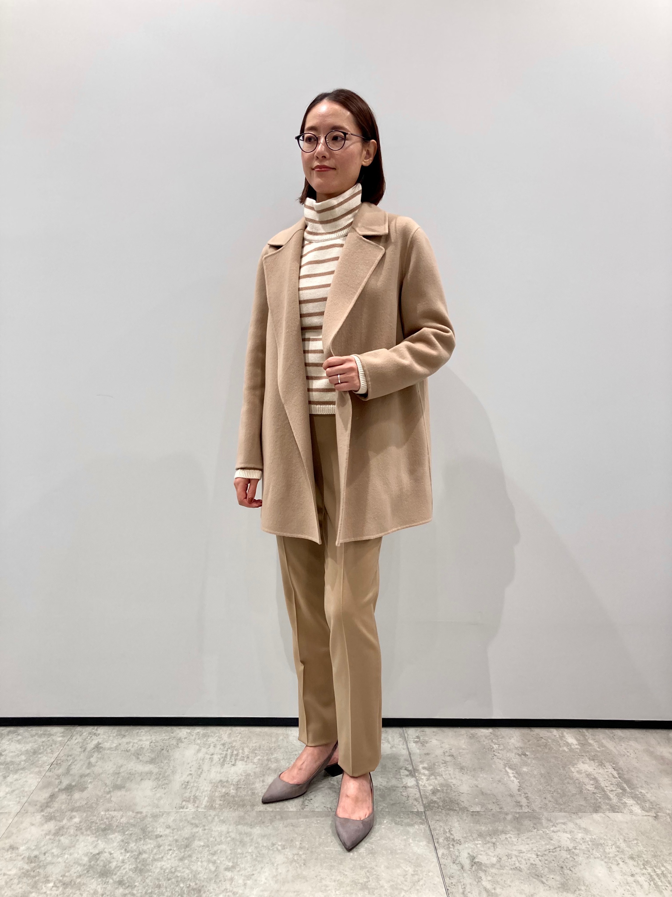 新着商品 Theory カシミヤ コート パロミノ ジャケット・アウター