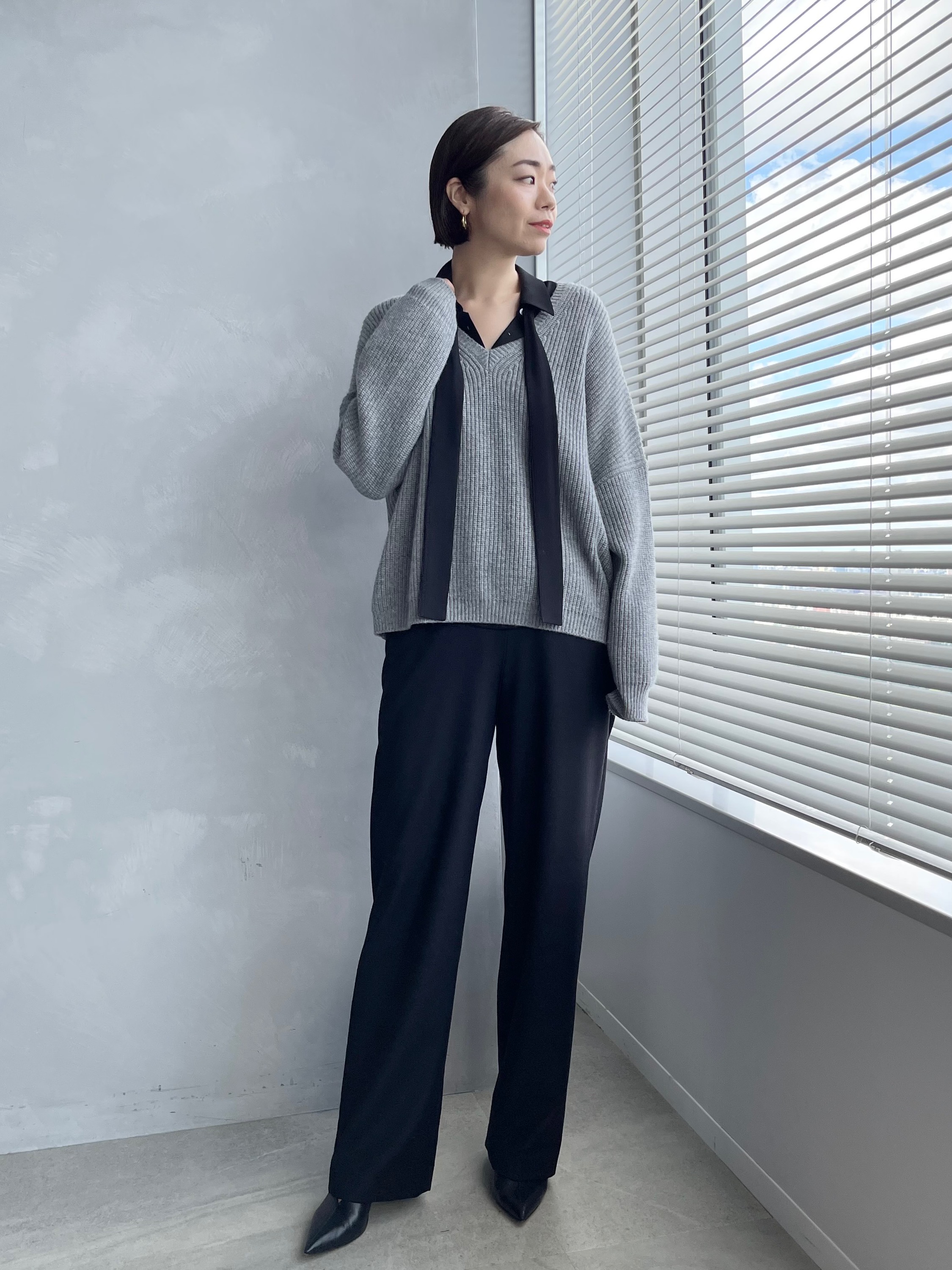 【Theory/セオリー】パンツスーツ（ネイビー）サイズ0 新品】セオリー スーツ パンツ Theory ネイビー - メルカリ