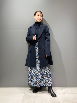 theory luxe, New Motion Shirley ダークネイビー theory luxe, New Motion Shirley ダークネイビー