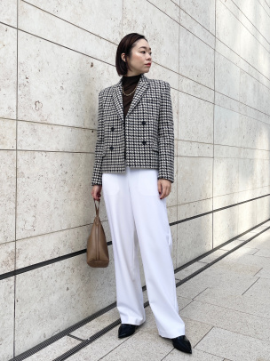 Sleek Flannel Clean ST Pullon GH | WOMEN（レディース）｜Theory 公式通販サイト