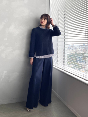 Felted Mouline CN Side Slit PO | WOMEN（レディース）｜Theory 公式通販サイト