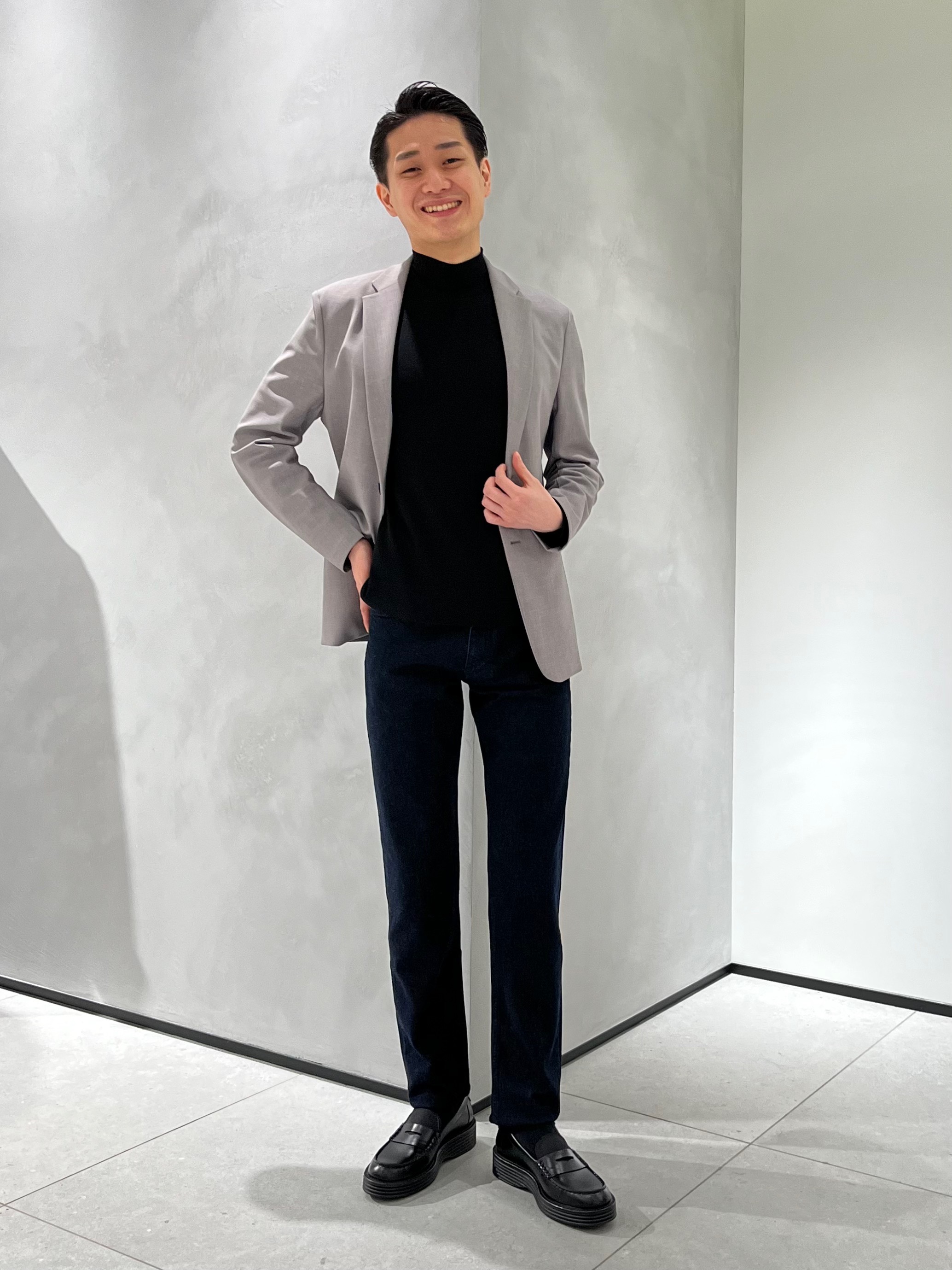 Theory グレー ビジネスジャケット・パンツセット コーディネート詳細 | StyleHint | Theory（セオリー）公式通販サイト