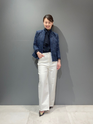 Ophelia Tweed Gloriana Tr | Theory luxe[セオリーリュクス