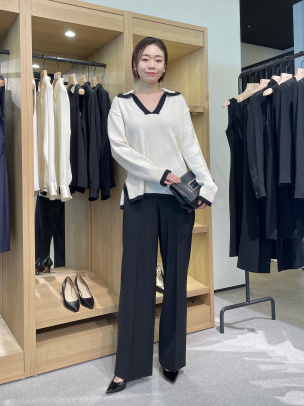 Traceable Wool CL Trouser | WOMEN（レディース）｜Theory 公式