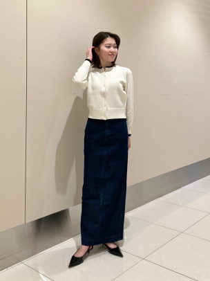 Drape Denim Maxi Trouser SK D | WOMEN（レディース）｜Theory