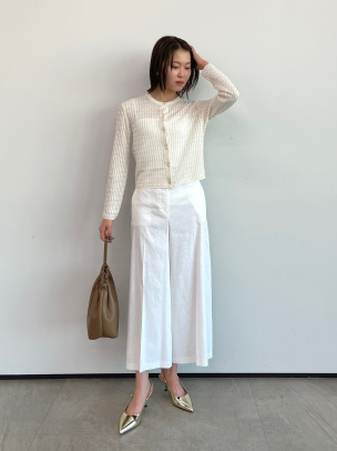 Neo Sag Harbor Cable Crop Cardi | WOMEN（レディース