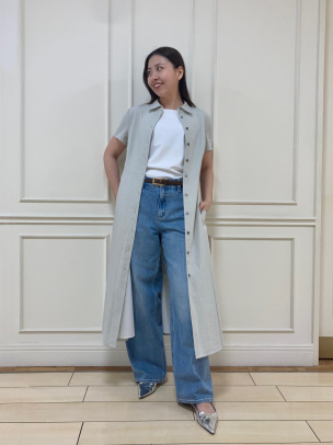 Good Crunch W SS BD Midi DR B | WOMEN（レディース）｜Theory 公式通販サイト