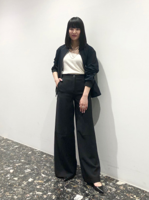 Crisp Twill Cargo Wide PNT J | WOMEN（レディース）｜Theory