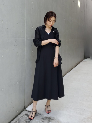 【2024最新】SNSで話題・人気の商品のおすすめアイテム Volume VNK Twill Crisp DR 公式 WOMEN（レディース）｜Theory | ワンピース