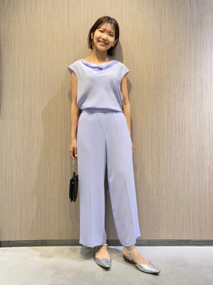 Powder Crepe SS Cowl Top | WOMEN（レディース）｜Theory 公式