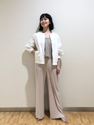 セオリーリュクス Theory luxe ブルゾン CRISP LINEN KATIA