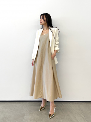一部限定カラー Admiral Crepe Staple Blazer B | WOMEN