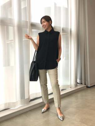 一部店舗限定 Sharkskin Crunch Treeca Pull On GZ | WOMEN