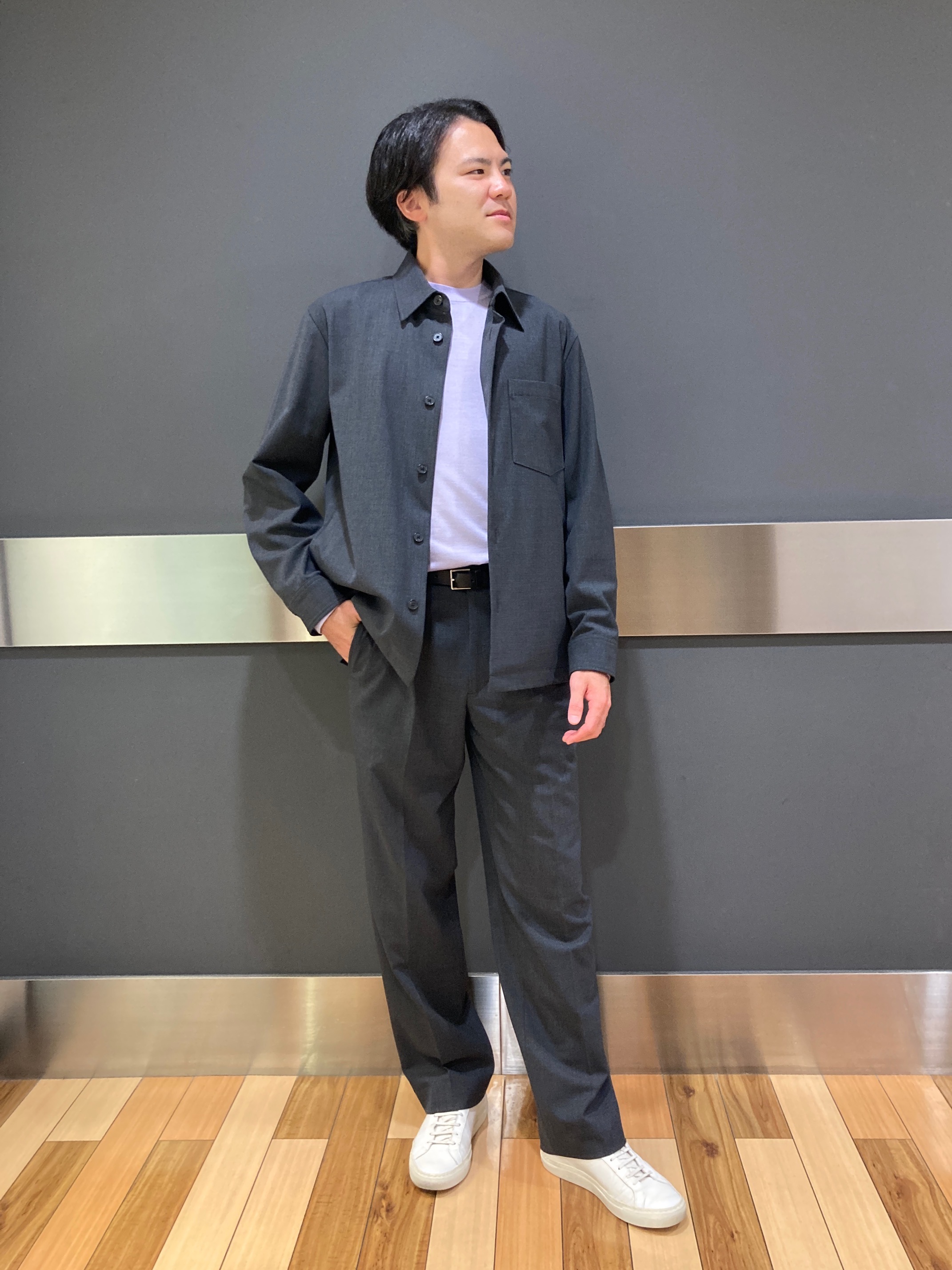 Theory セットアップ黒 Theory 現行タグ セットアップスーツ LANAI ブラック パンツ S Theory