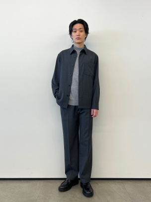 Bond Wool Twill Overshirt A | MEN | Theory [セオリー] 公式通販サイト