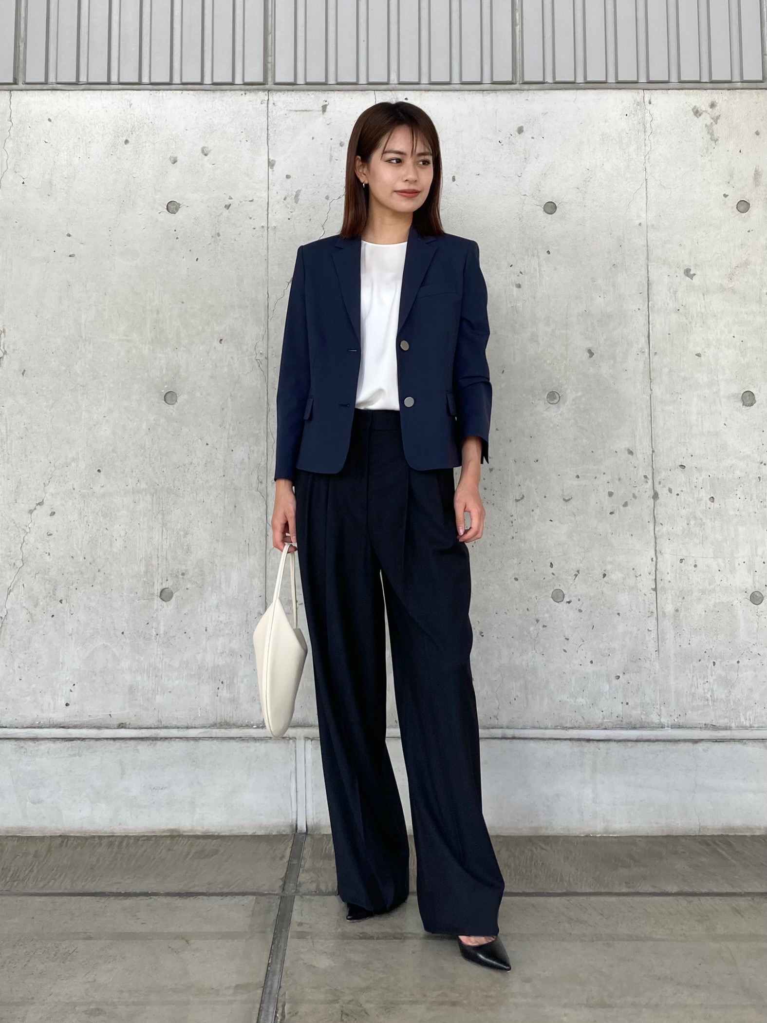 Theory セオリーAdmiral Crepe ジャケット ノクターンネイビー