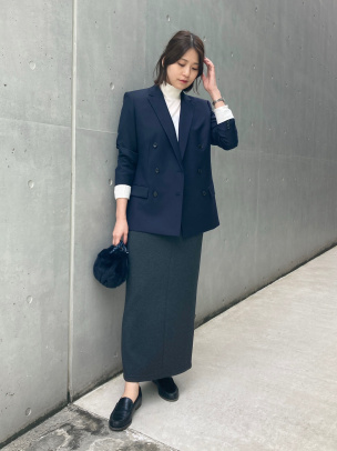 Double Knit LT N Knit Trouser SKT J | WOMEN（レディース）｜Theory 公式通販サイト