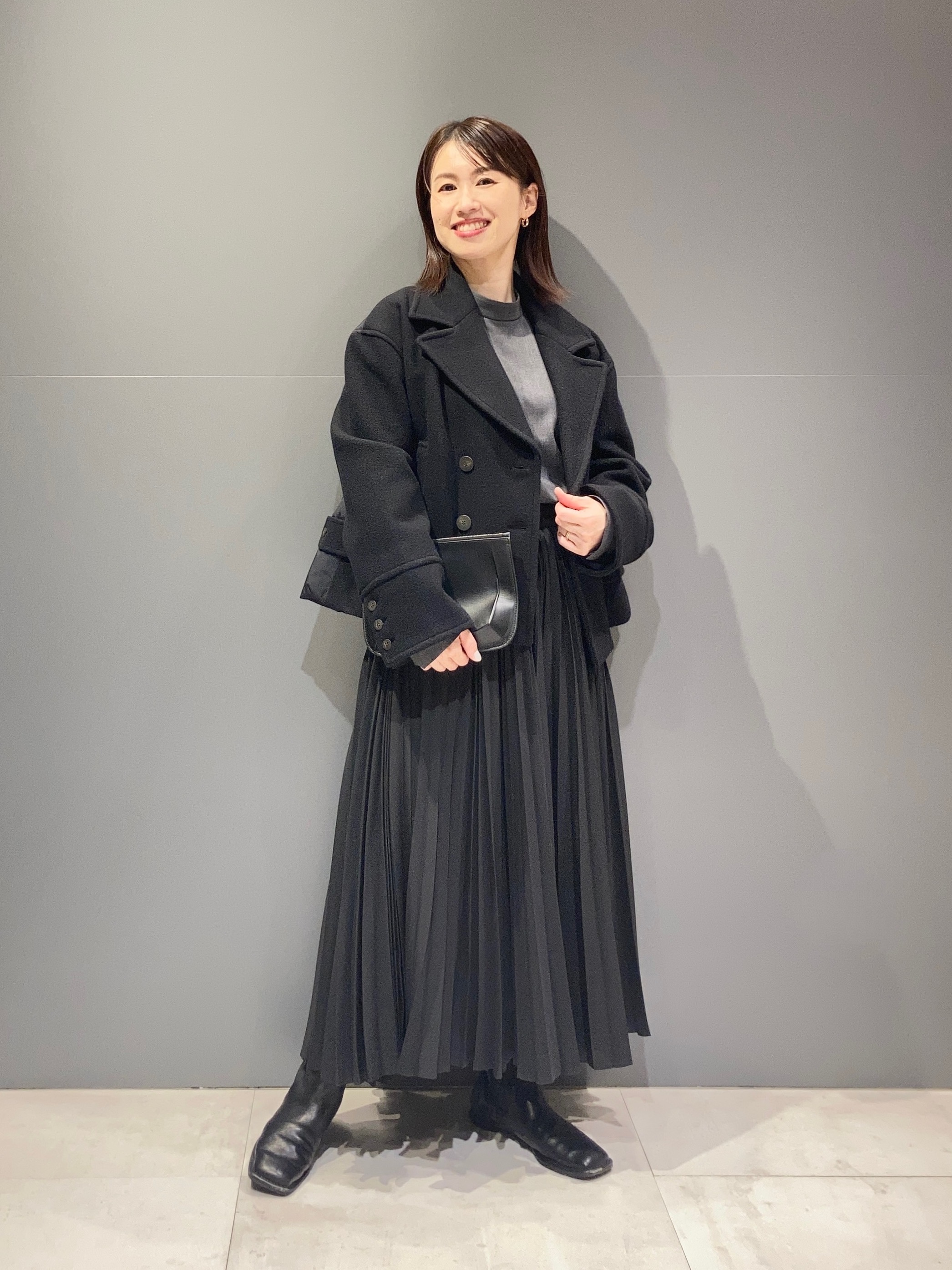 今シーズン物・ウールコートOdette Puffer Combo Ryba・38