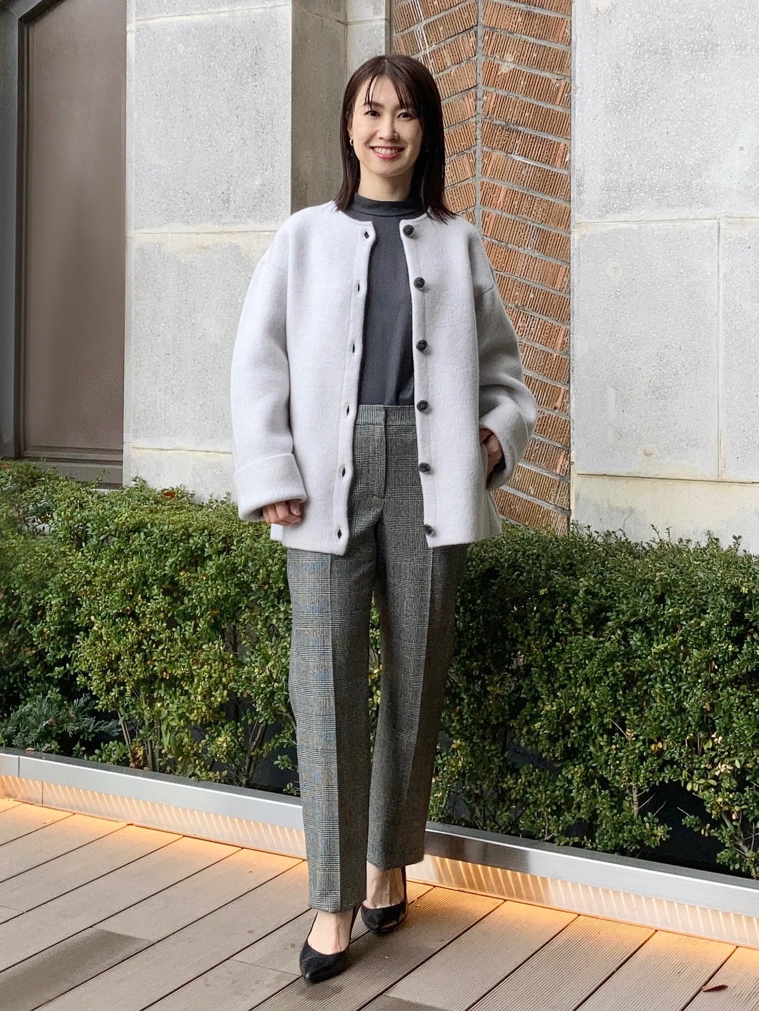 セオリー　グレー　スーツ コーディネート詳細 | StyleHint | Theory（セオリー）公式通販サイト