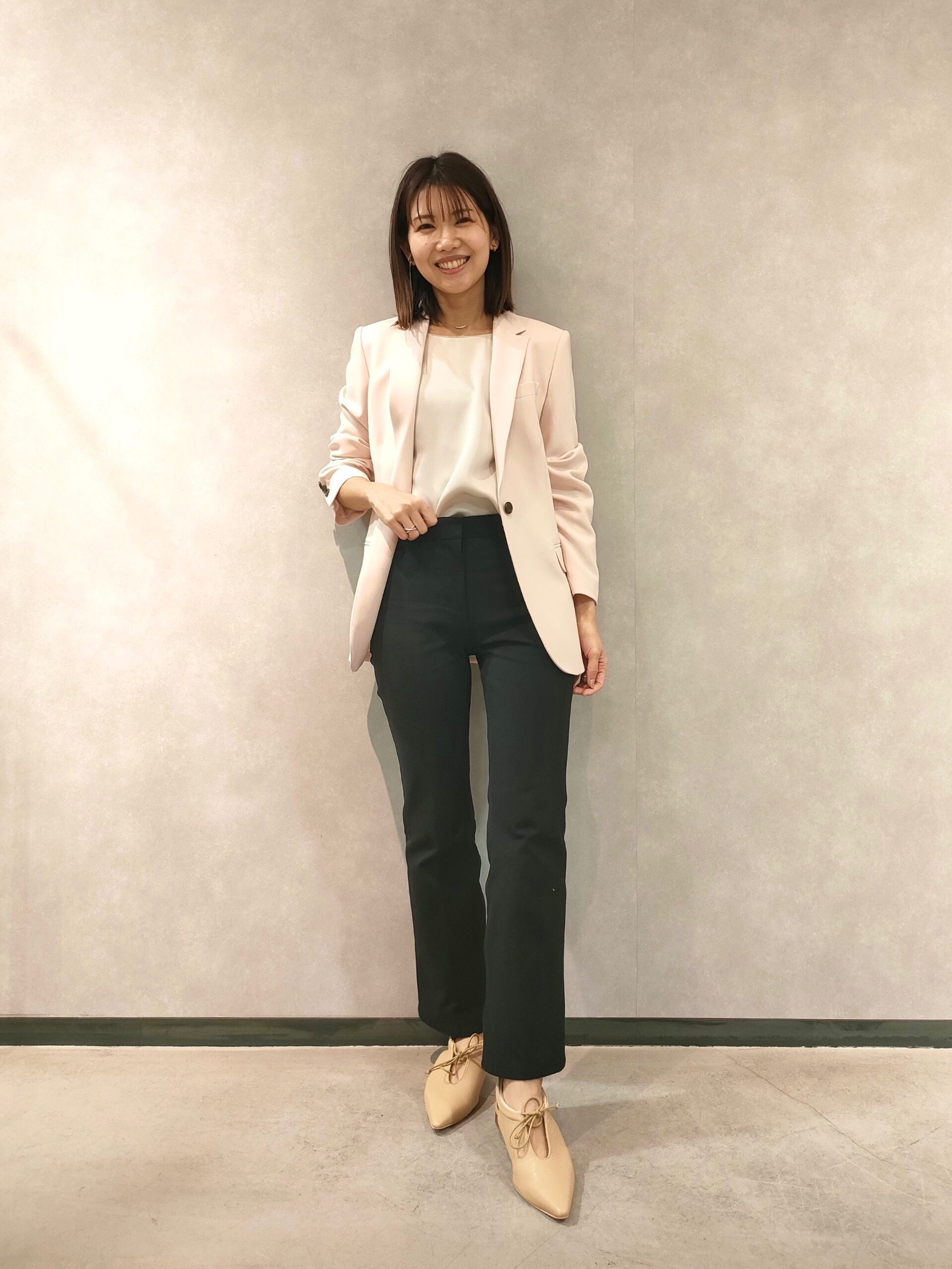 Theory ネイビースーツ上下 Theory - 2019 セオリー パンツスーツ セットアップ ネイビー