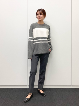 一部限定カラー Astor Wool Color Block S PO | WOMEN
