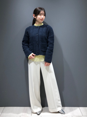 Tweed Knit Simon Cardigan | Theory luxe[セオリーリュクス]公式通販