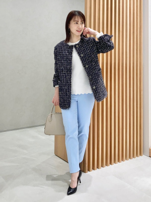 Sally 美品 Theory luxe ノーカラージャケット Chiaro Sally Sweater | Theory luxe[セオリーリュクス]公式通販サイト