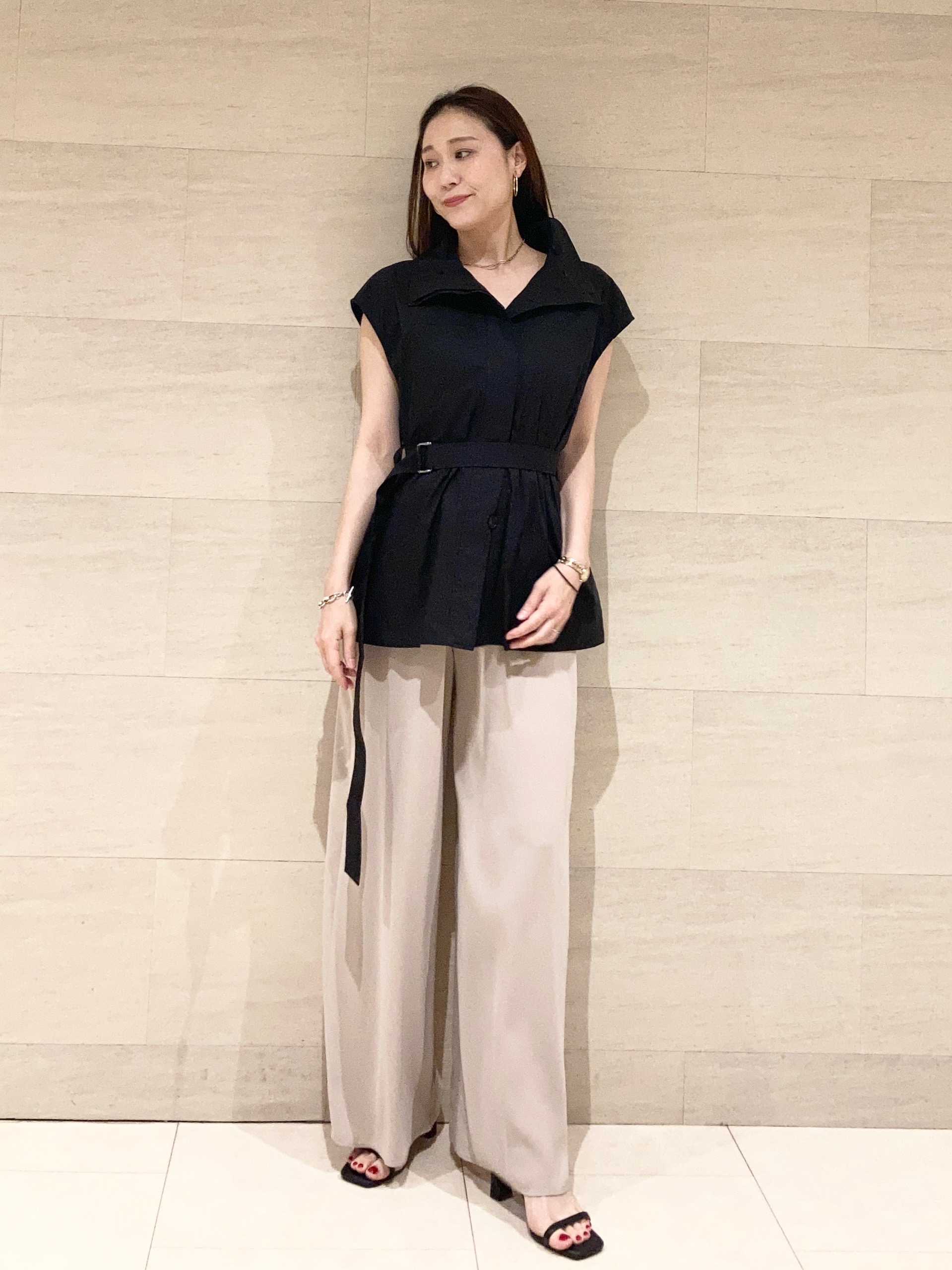 美品　Theory セオリー　キュロットパンツ カジュアルコーデ コーディネート詳細 | StyleHint | Theory（セオリー）公式通販