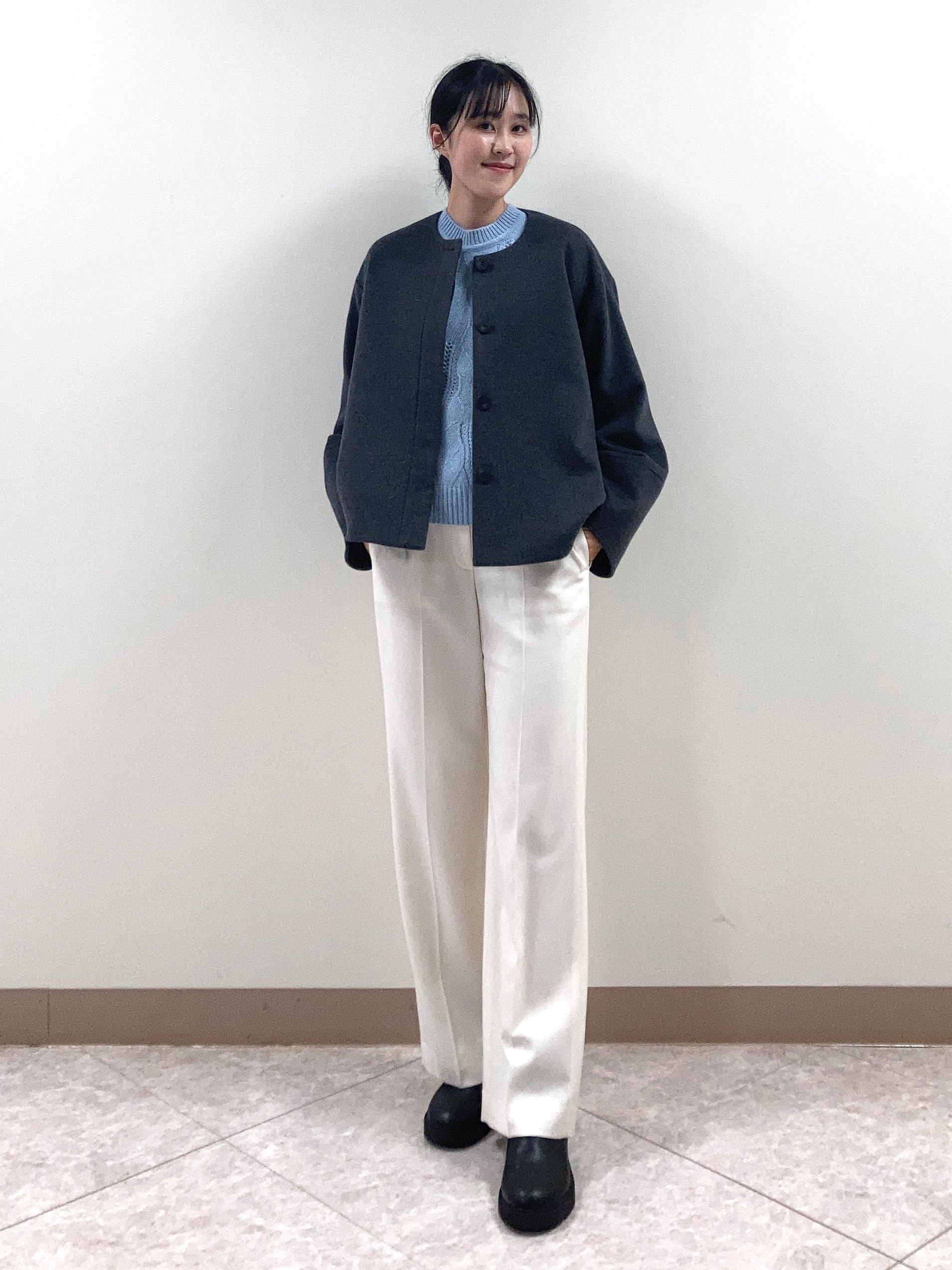 Theory♥セオリー♥ニットブルゾン Theory セオリー2021AW ウォッシャブルニットブルゾン