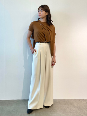 Admiral Crepe Oversized Pleated Trouser | WOMEN（レディース