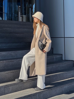 Abrigos Camel Mujer Moda Uniqlo Double Face Coat Mu00e9xico