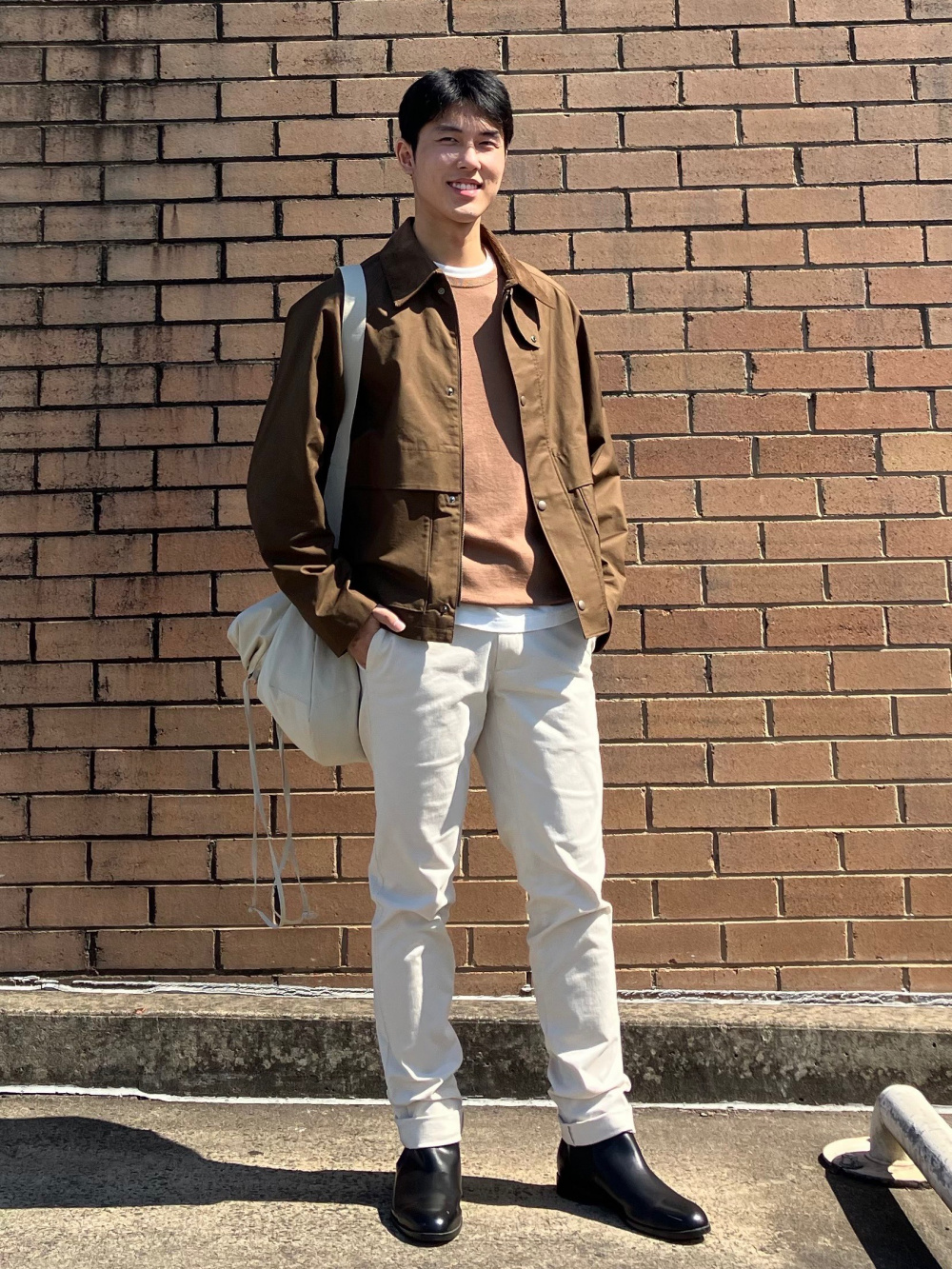 ＊tmkARTS&SIENCE Simple short blouson Utility Short Blouson | UNIQLO US