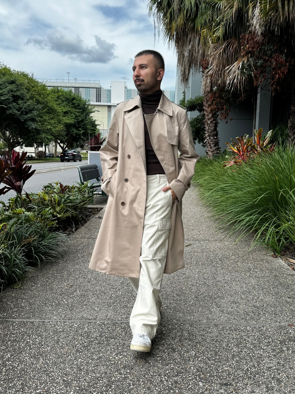 Check styling ideas for「Checked Overshirt Jacket、Wide Straight 