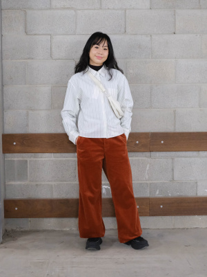 Oxford Boxy Shirt | Striped