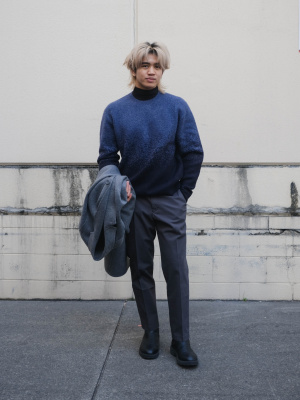 Souffle Yarn Sweater | Gradation | UNIQLO US