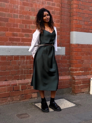Women's Satin Camisole Dress | UNIQLO US