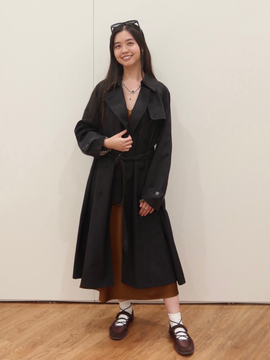 black one shoulder long sleeve maxi dress Ieena Duggal