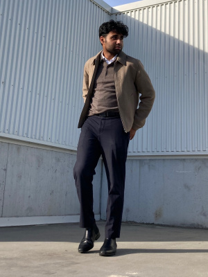 Men's Single Collar Short Blouson | UNIQLO US