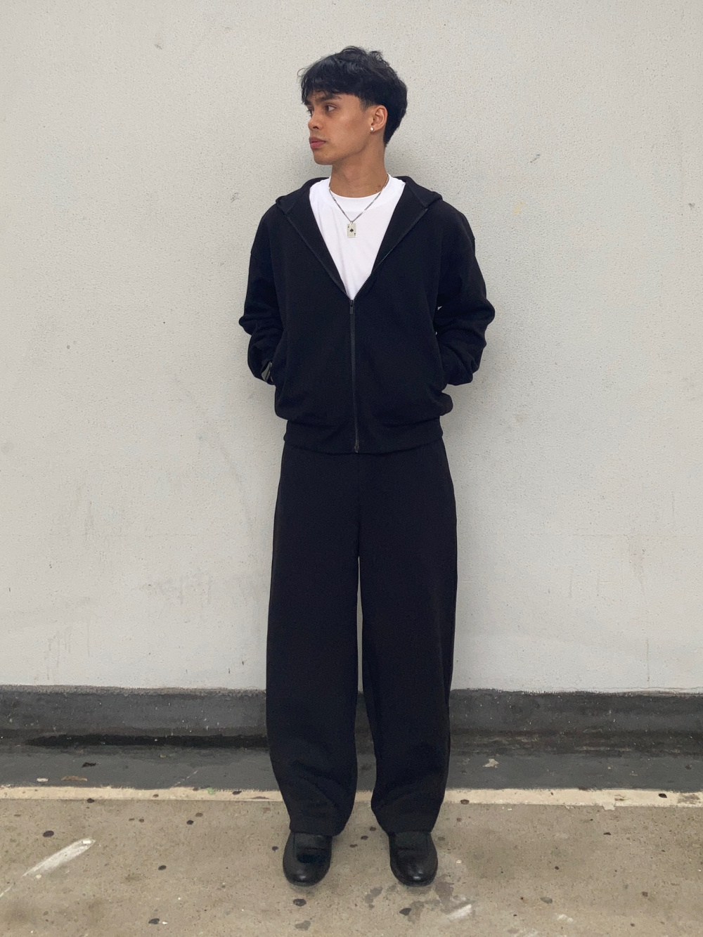 トップス LLOUD HOODIE SWEATPANTS setup XXL Check styling ideas for「Sweat Oversized Full-Zip Hoodie、Straight