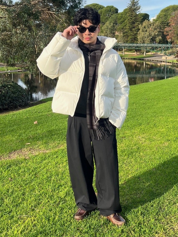 An outfit using Extra Stretch DRY-EX UV Protection Full-Zip Hoodie